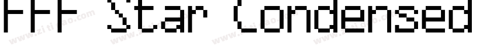 FFF Star Condensed字体转换